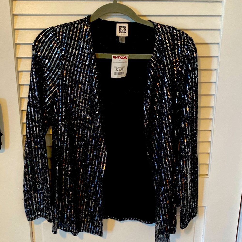 Sparkle thin jacket (perfect to wear over a formal dress)